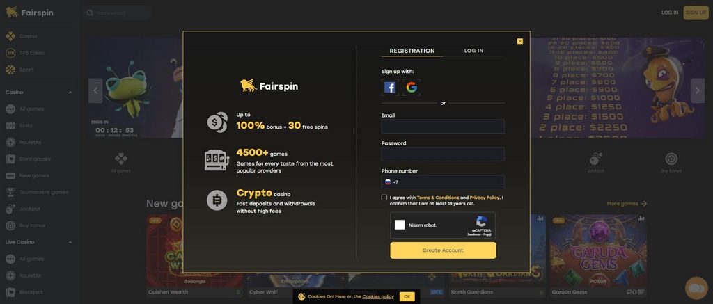 Fairspin - Sports Betting 2026